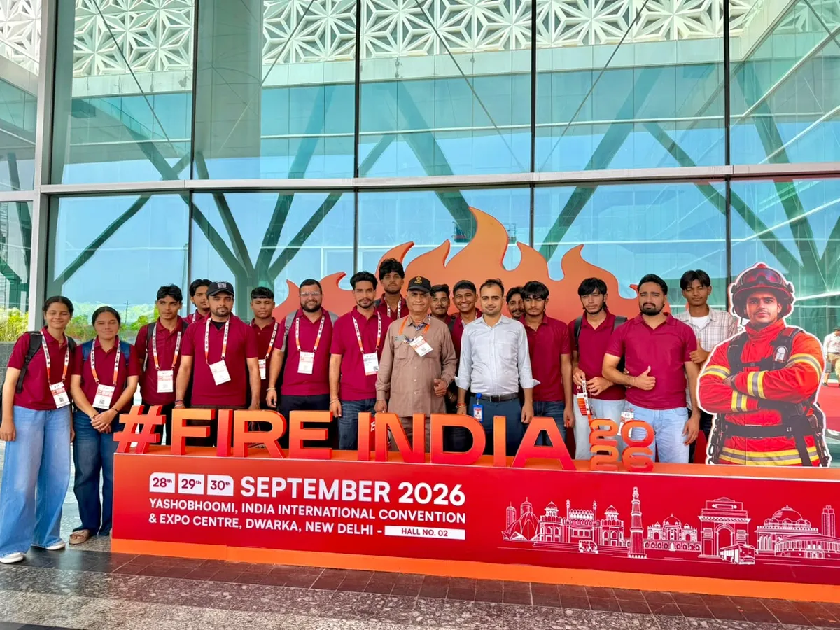 Fire Safety Training Beyond the Classroom: Our Students at Fire India 2026
