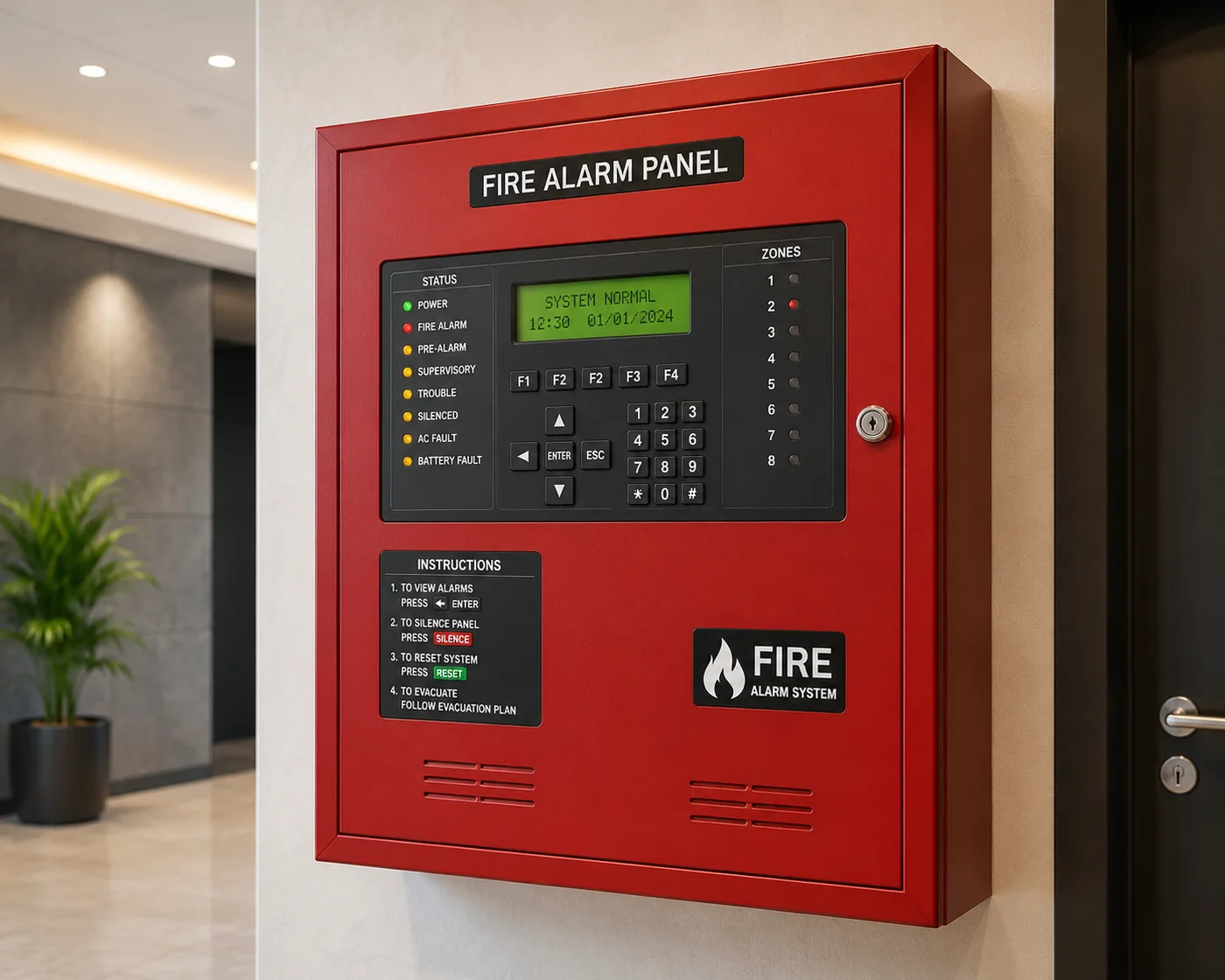Fire Alarm Panel