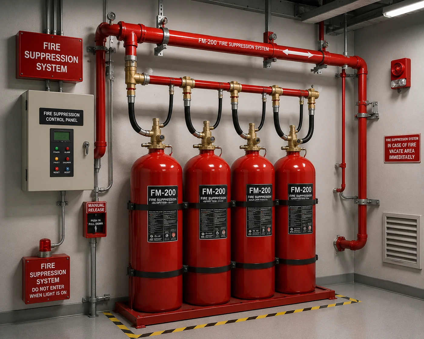 Fire Suppression System (Clean Agent)