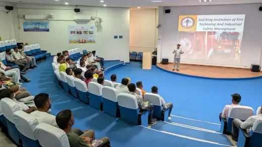 Audience at a fire safety awareness session run by Zed-King Institute — Zed-King Institute of Fire And Safety gallery